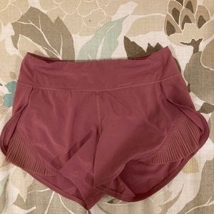Red Lululemon Shorts
